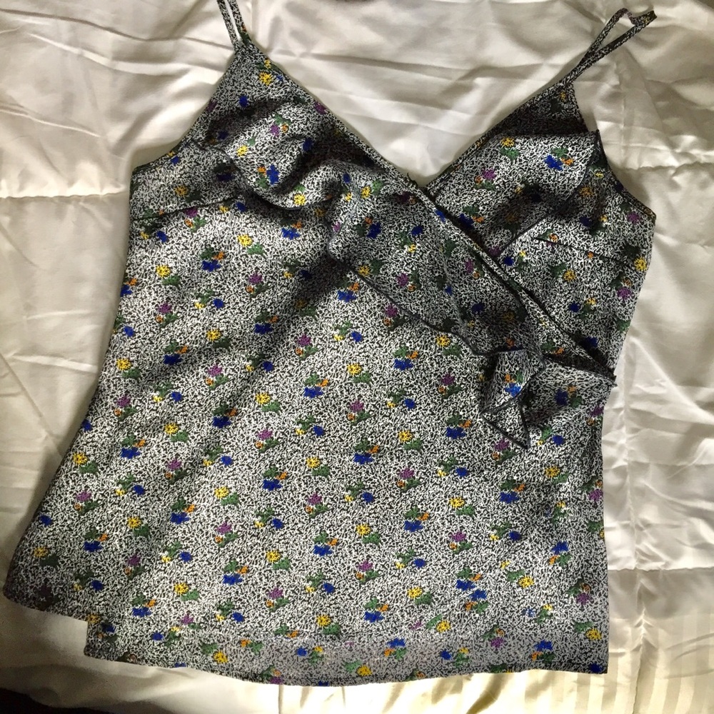 Reformed UO Silk Floral Cami (Size Small)